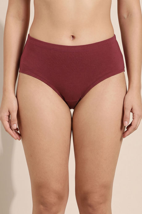 Zivame Full Coverage Medium Rise Hipster Panty (Pack of 3) - Multicolor — image 6